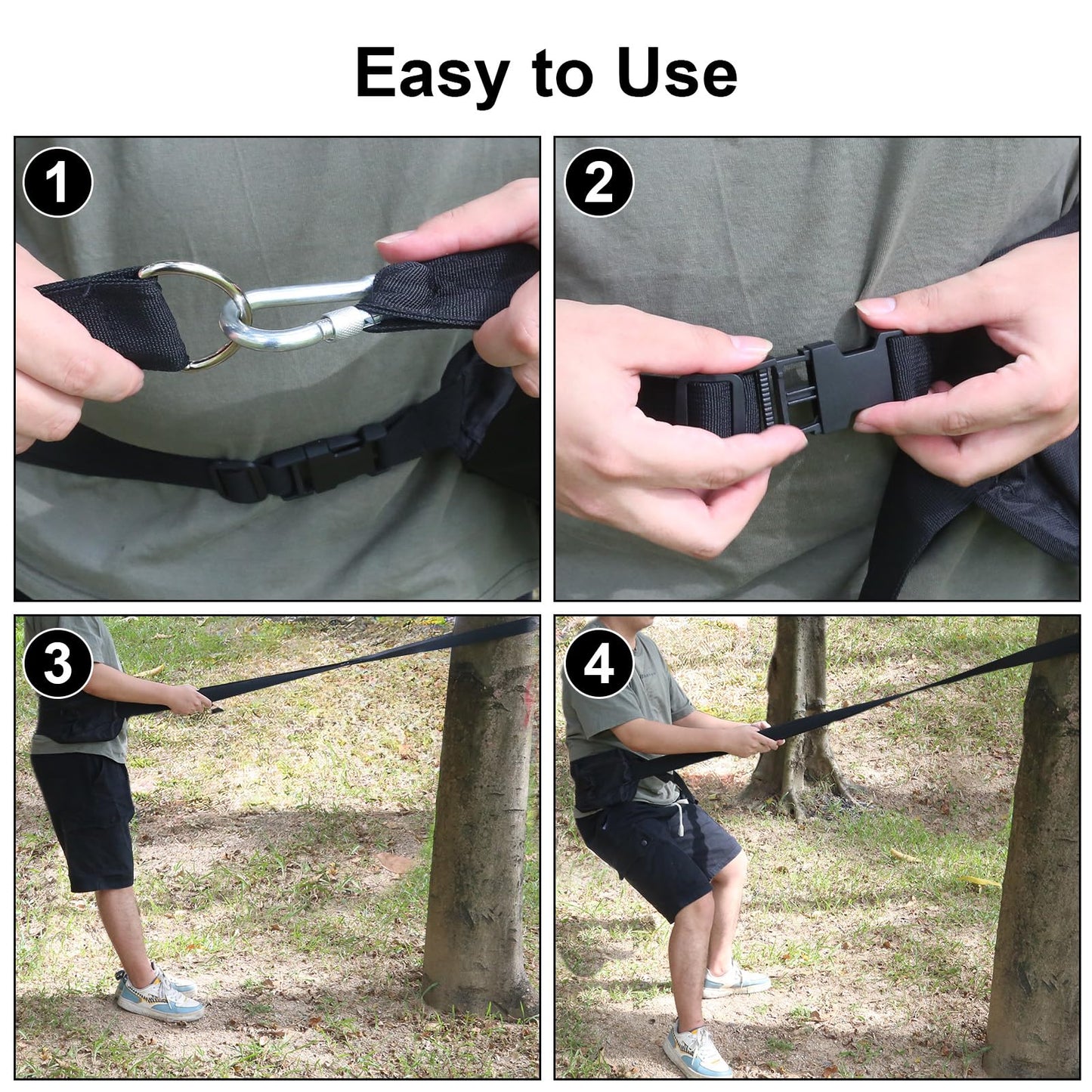 ANTEQI Crap Strap for Pooping Portable Outdoor Toilet Solution, Versatile Tree Pooping Strap Hands-Free Restroom, Perfect for Camping, Hiking, Travel, Fishing, Hunting