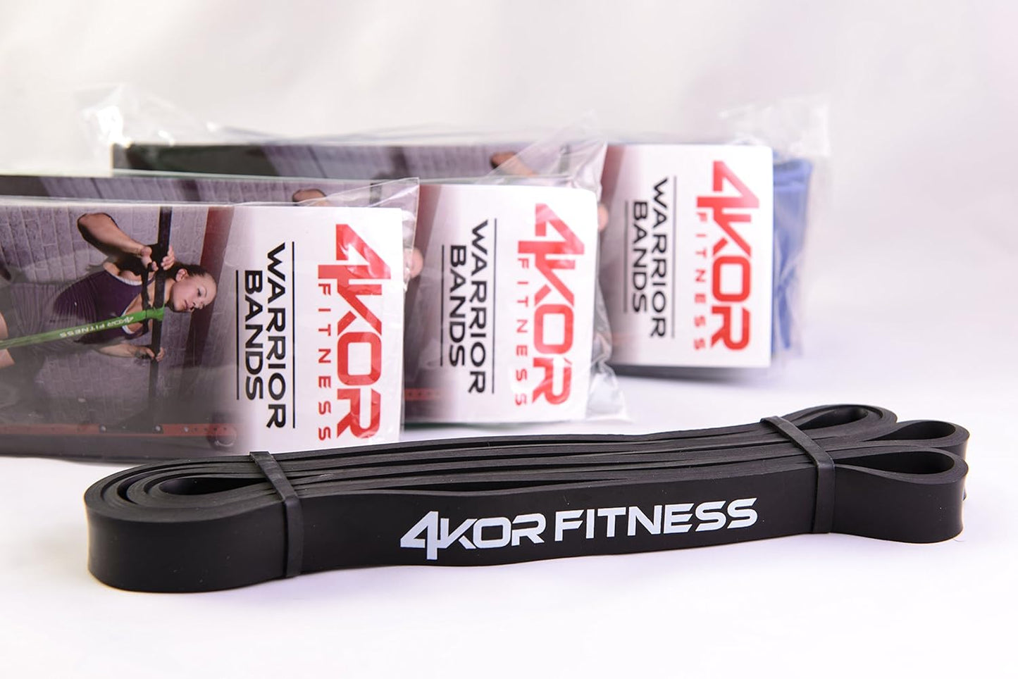 Pull Up Assist Band by 4KOR Fitness Heavy Duty 41" Resistance Loop Band for Mobility, Crossfit, Weightlifting, Therapy, Home or Gym Workouts and More
