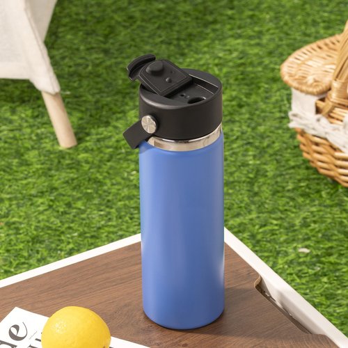 Soledea Flip lid for Hydro Flask Wide Mouth 32 40 oz with Flexible Handle, Replacement Coffee Lid for Hydro Flask, Simple Modern, ThermoFlask and More 12 oz-64 oz Water Bottles