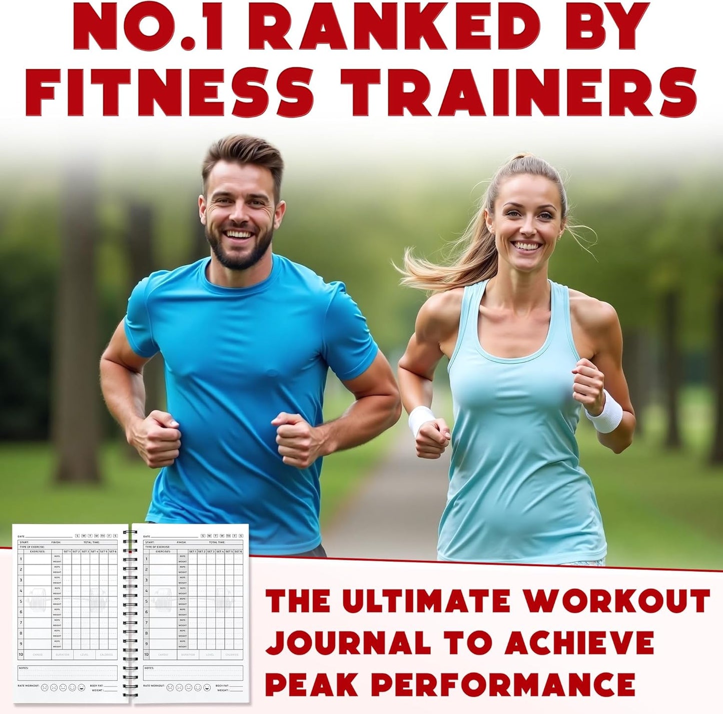 Workout Planner for Daily Fitness Tracking & Goals Setting - A5 Size, 6” x 8”, Charcoal Gray - Men & Women Personal Home & Gym Training Diary - Log Book Journal - by Workout Log Gym