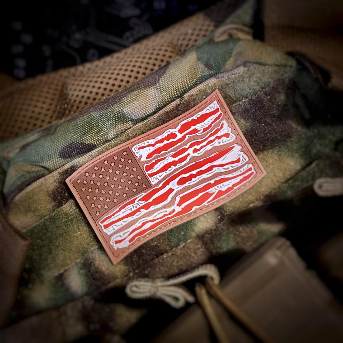 American Bacon Flag - PVC Morale Patch
