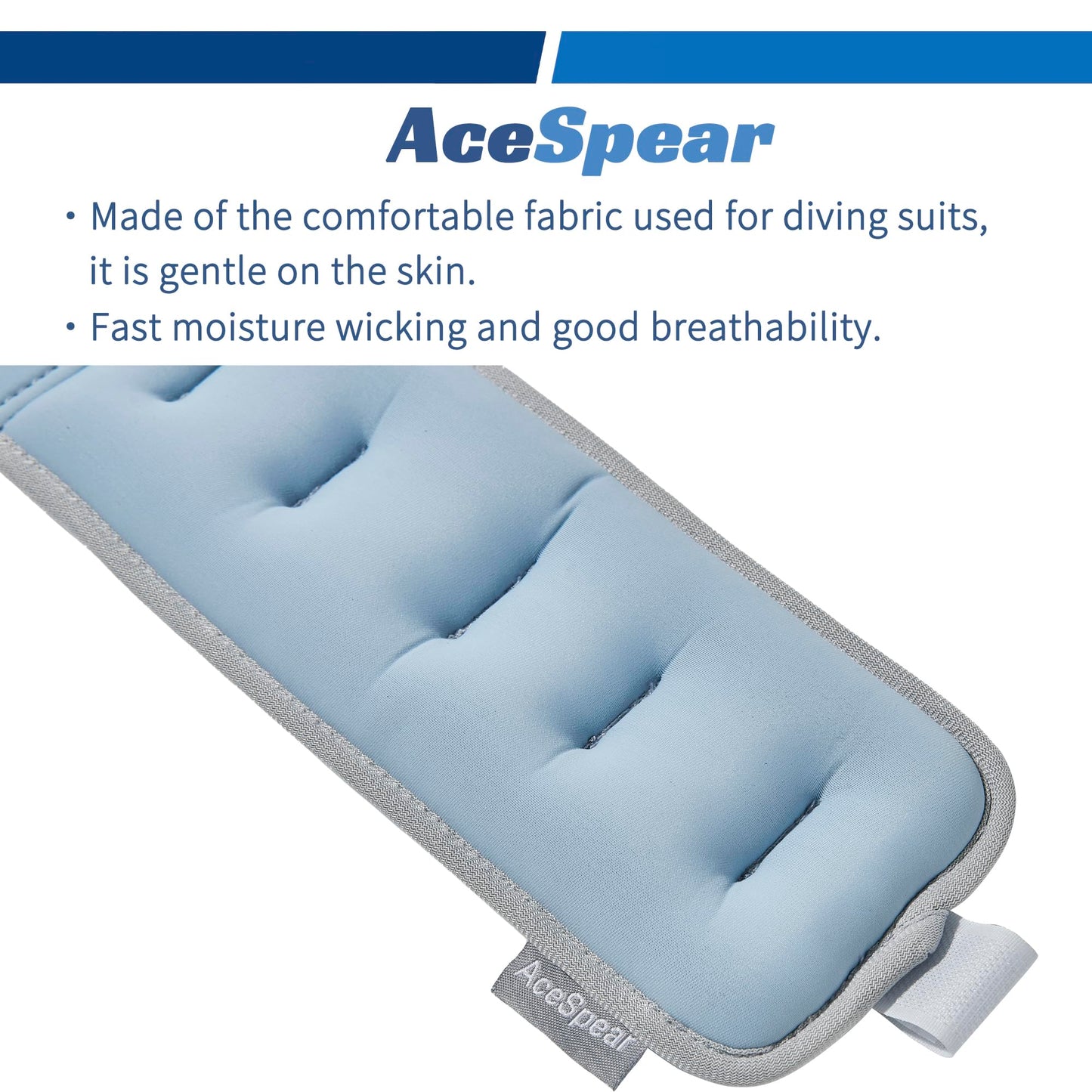 AceSpear Ankle Weights for Men Women Wrist Weights 2 * 1lb 2lbs 3lbs 4lbs 5lbs 6lbs Leg Weights Sandbags Kids Arm Hand Weights for Fitness Walking Running Gym