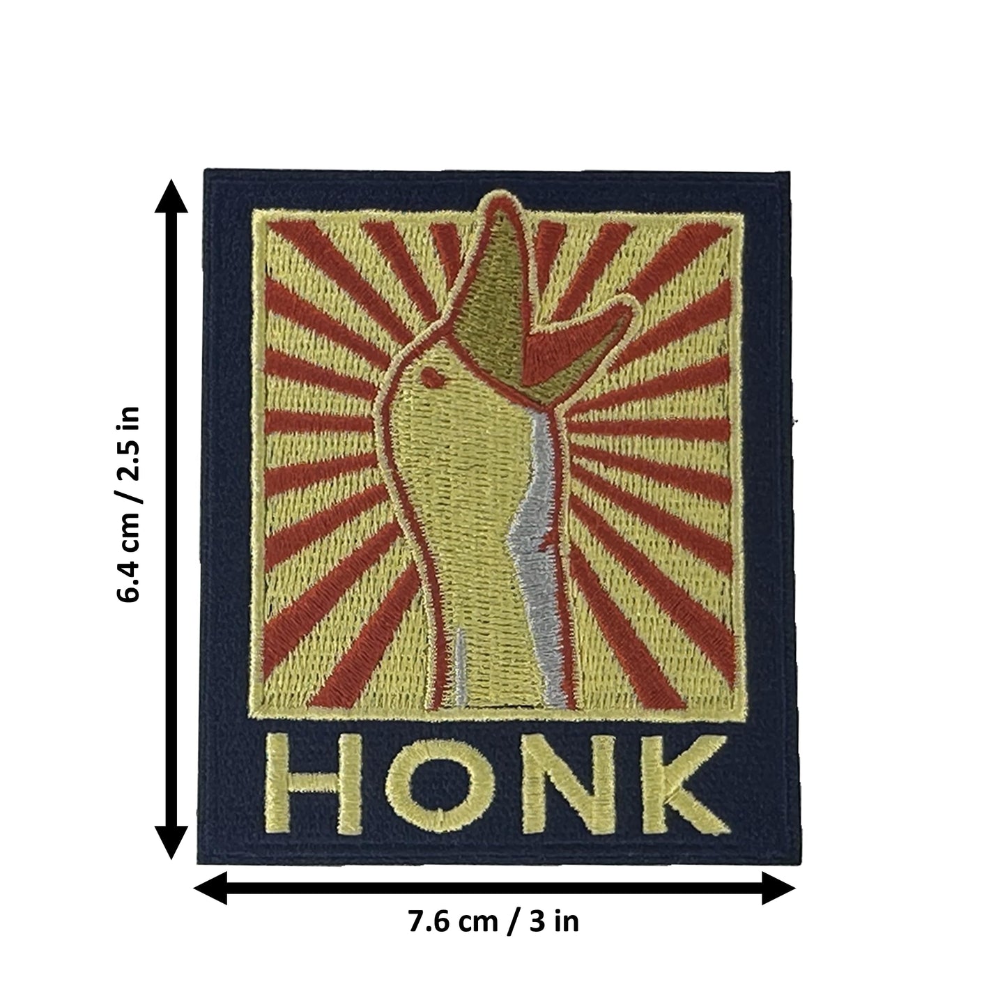 HONK, Morale Patch, Meme Patch, Morale Patch, Military Patch, Hook and Loop, Tactical Backpack, Murph, Veteran Owned