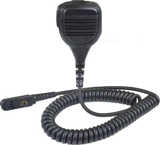 VBLL Heavy-Duty Remote Speaker Microphone Shoulder Mic for XPR3000 XPR3300 XPR3300e XPR3500 XPR3500e with 3.5 Audio Jack