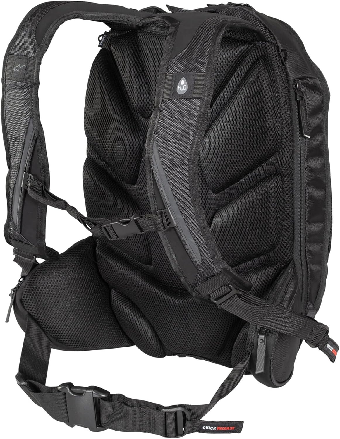 Alpinestars 6107115-12 Black/White 6.5"/9.5"/5.75" Tech Aero Backpack