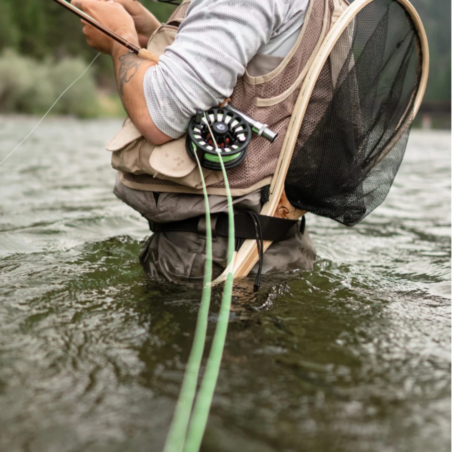 Redington All Water Fly Fishing Kit, 8 Weight 9 Foot Inshore Rod, Crosswater Reel, Fly Line, Leader, & Carrying Case
