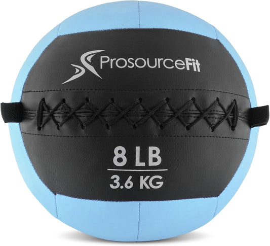 ProsourceFit Soft Medicine Balls, Wall Balls and Full Body Dynamic Exercises, Color-Coded Weights