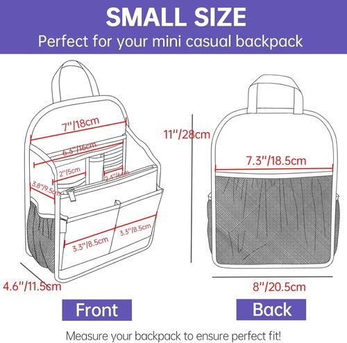 Backpack Organizer Insert for Casual and Fashion Backpack - S