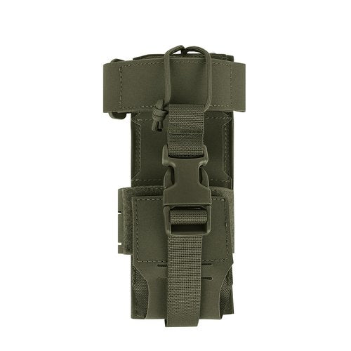Molle Raido Pouch Tactical Radio Holster Holder Military Heavy Duty Pouches Bag for Two Ways Walkie Talkies Adjustable Storage Nylon Holders