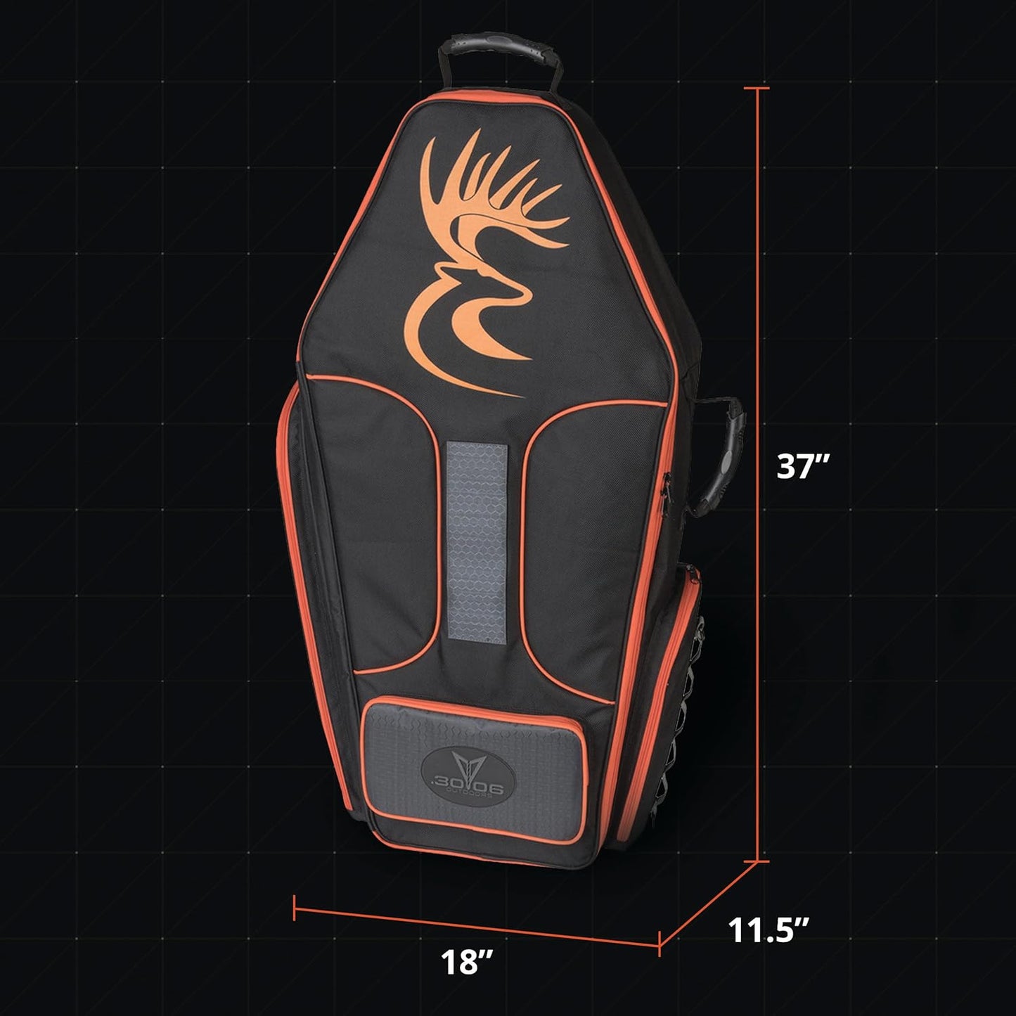 30-06 Cross Coffin Crossbow Pack Black, One Size