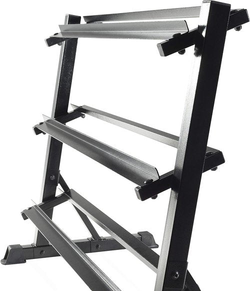 CAP Barbell Dumbbell Rack for 5-50lb & 5-75lb Weights | Durable Storage Solution