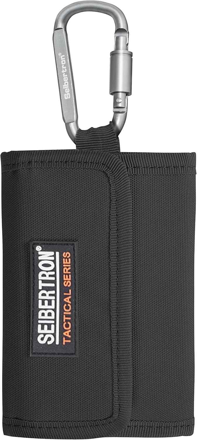 RFID Blocking Micro Wallet - Seibertron Tactical 2.0 Cash Purse for Gear