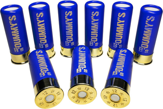 B's Dry Fire Snap Caps - Dummy 12 Gauge Training Caps (12 Ga Blue 2 ¾”)
