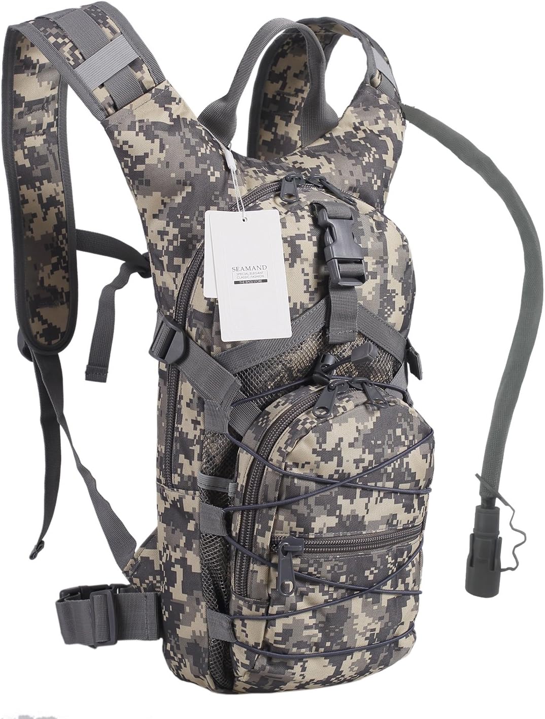 Hydration Backpack with 3L Water Bladder for Hiking and Climbing