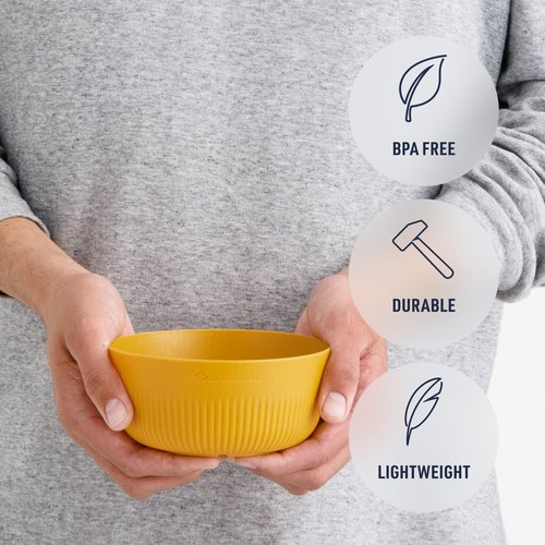 Sea to Summit Passage Bowl, Large (32 fl oz), Arrowwood Yellow