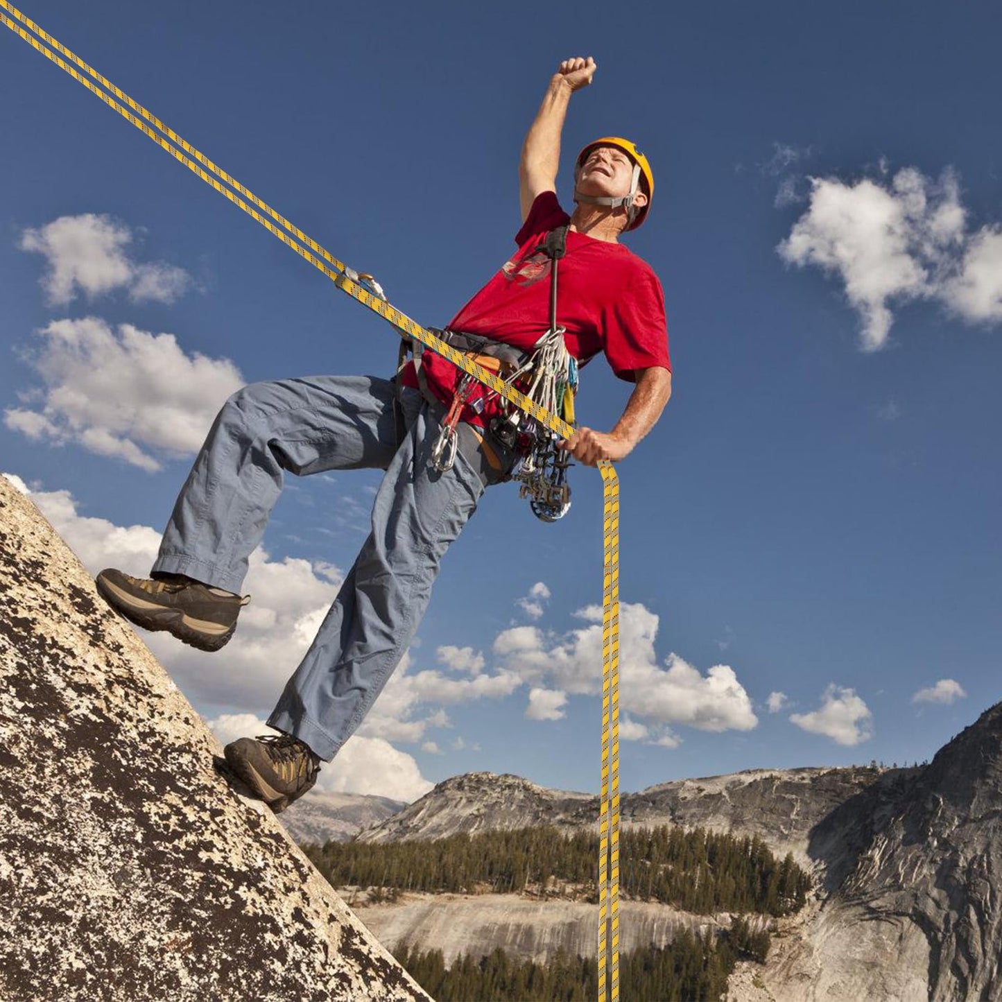 Arborist Rope Climbing Rope 1/2 Inch Tree Rope for Construction Climbing Swing Sailing