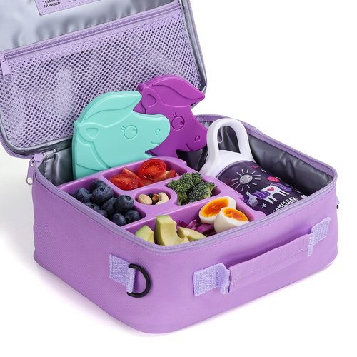 Cerbonny Ice Packs For Lunch Boxes,Lunch Box Ice Packs,Ice Packs For Lunch Boxes Kids,Kids Ice Packs For Lunch Box,Fit For 3+,Unicorn 2