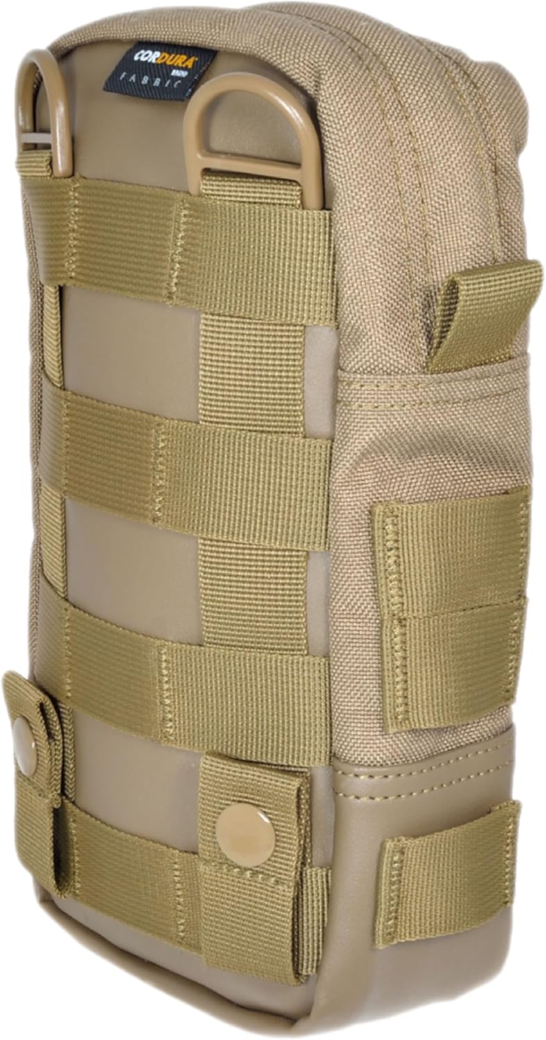 Hazard 4 Hazard 4 Broadside Large Utility Pouch with Molle, 9 X 5-Inch, Coyote