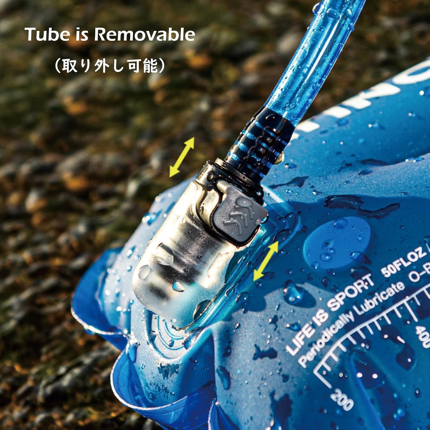 TRIWONDER Hydration Bladder Water Reservoir 1.5 Liter 2L 3L BPA Free Water Bladder for Running Cycling Hiking Camping Backpack