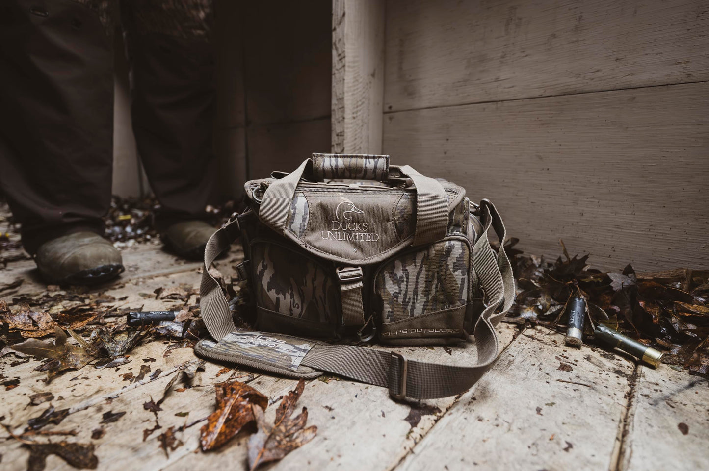 ALPS OutdoorZ Ducks Unlimited Floating Deluxe Blind Bag, Standard - Mossy Oak Original Bottomland