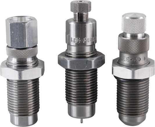 Lee Preciesion 90921 Lee Precision, 3 Die Steel Set, 7.62 Russian Nagant (7.62x38R)