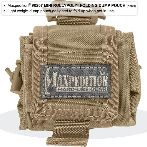 MAXPEDITION Mini Rollypoly Folding Dump Pouch