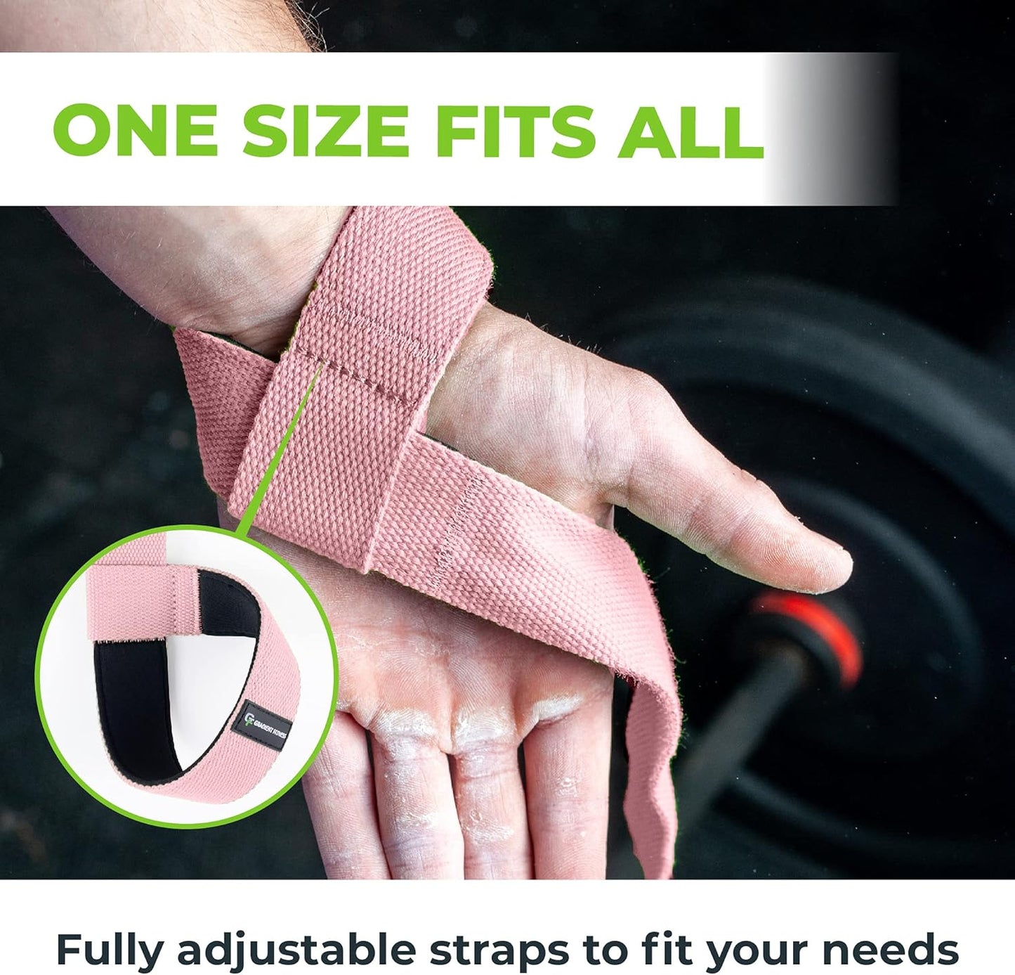 Gradient Fitness Lifting Straps | Wrist Straps for Weightlifting, Deadlift Straps, Lifting Straps for Weightlifting, Straps for Weight Lifting, Weight Lifting Straps for Men/Women, Gym Lifting Grips