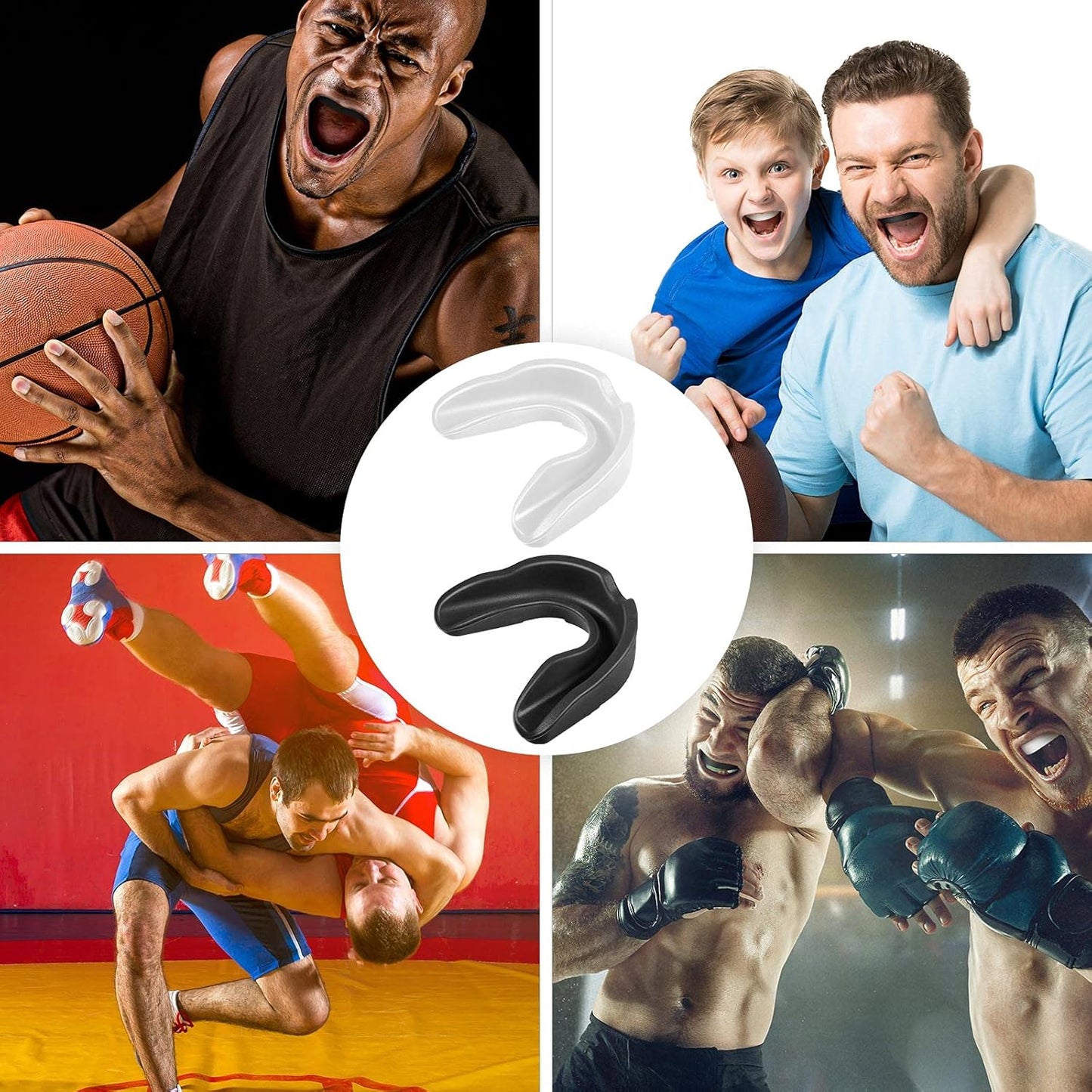 Sport Mouth Guards | Gum Teeth Armor for Boxing, Basketball, Football