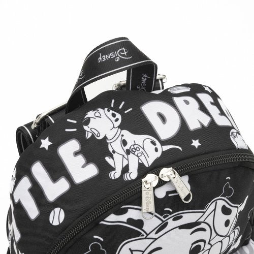Wondapop - 101 Dalmatians 13"" Nylon Daypack, Black and White