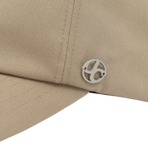 UNDERCONTROL Extra Large Oversized High Crown Ball Cap for XXL Big Head Hand Stitched Steel Label Relaxed Adjustable Closure Unisex Plus Size XL Cotton Dad Cap Korean (Beige)