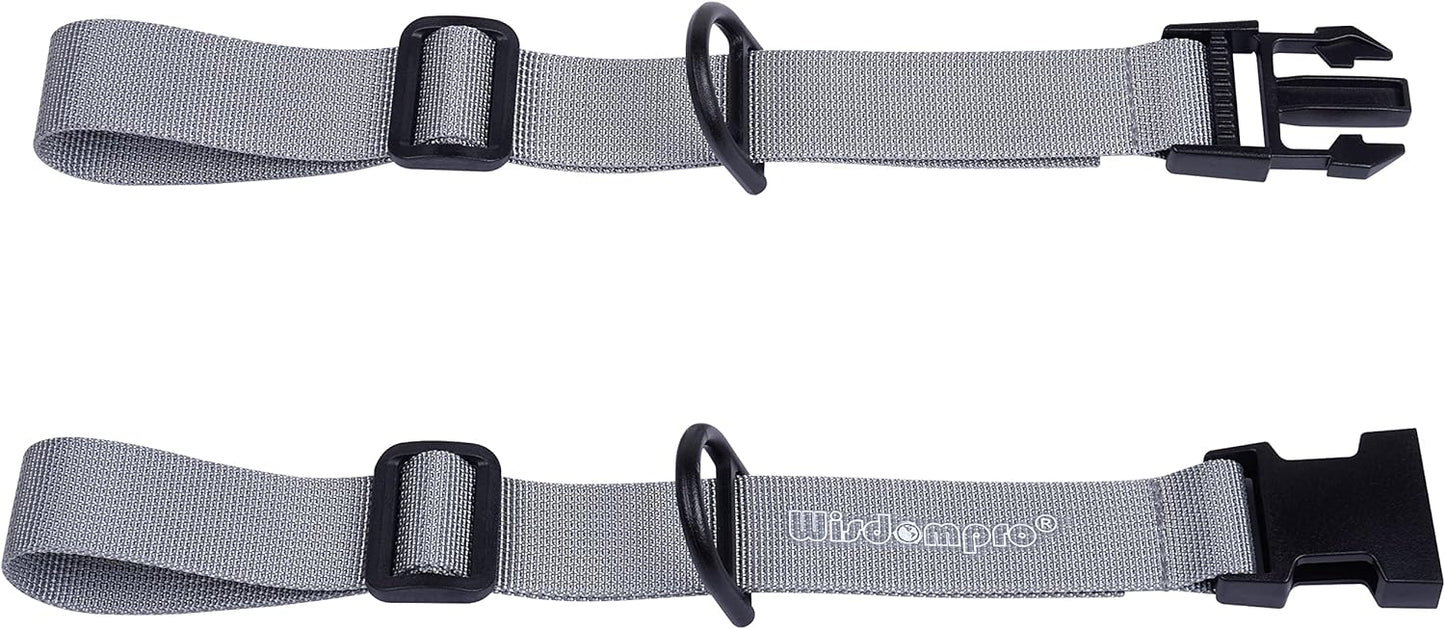 Wisdompro Backpack Chest Strap, Heavy Duty Adjustable Backpack Sternum Strap Chest Belt with Quick Release Buckle