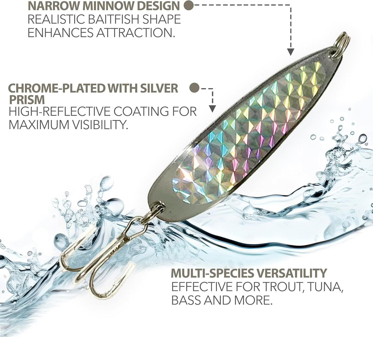1oz Crocodile Spoons – 12 Pcs