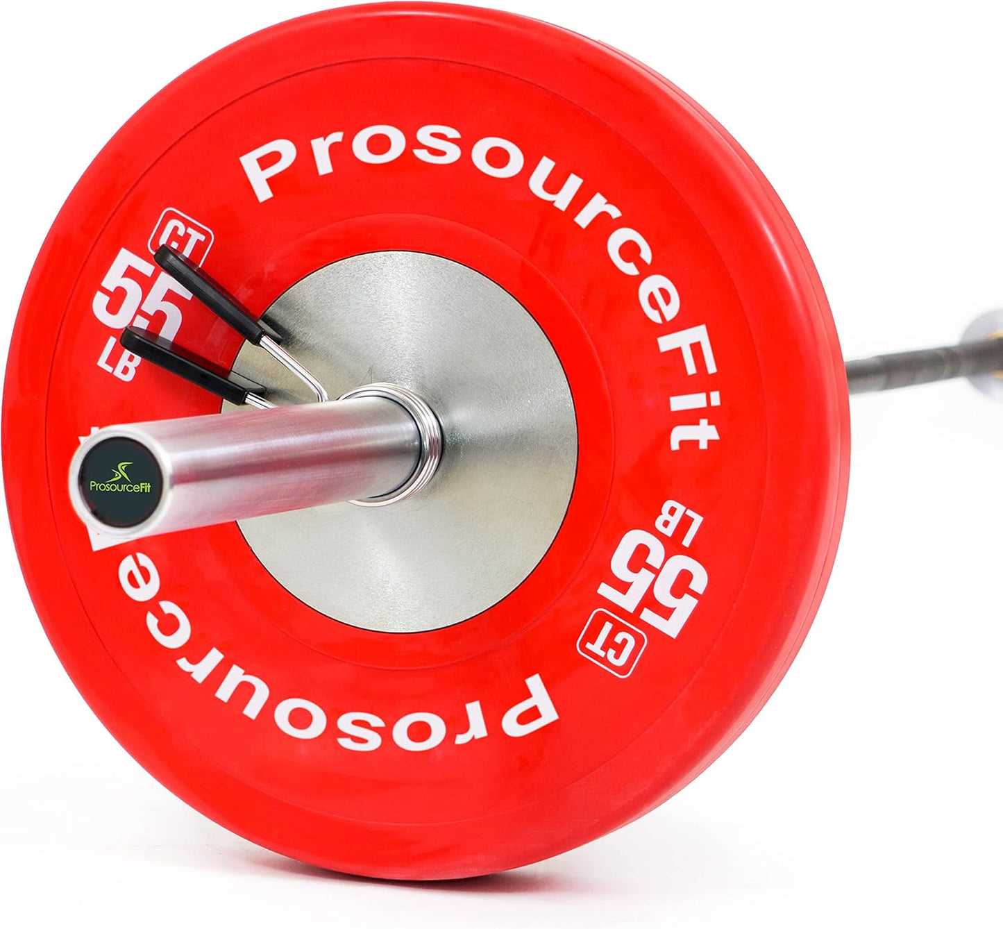 ProsourceFit Olympic Barbell Spring Clip Collar 2-inch Pair with Easy-Grip Handles for Weightlifting,Powerlifting and Strength Training