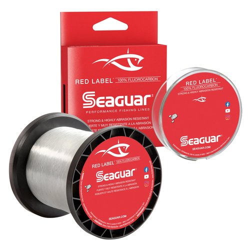 Seaguar Red Label 100% Fluorocarbon Fishing Line 17lbs, 200yds Break Strength/Length - 17RM200