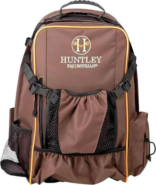 Deluxe Heavy Duty Nylon Equestrian Backpack with Adjustable Shoulder Straps