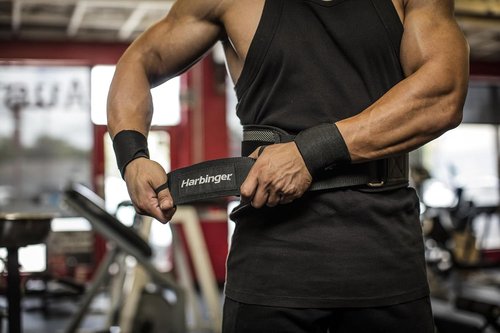 Harbinger Men's Firm Fit 7.5-Inch Contoured Weightlifting Belt