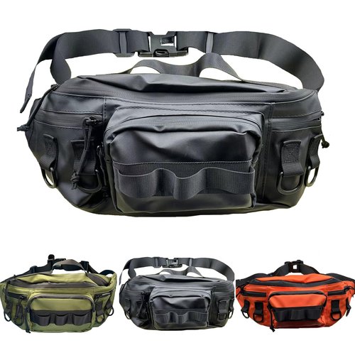 Chardime Men's Lightweight Fishing Fanny Pack - Sling Pack