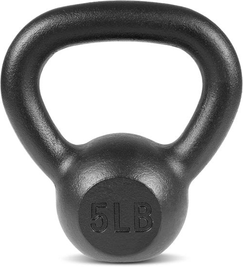 Cast Iron Kettlebells for Full Body Workout - ProsourceFit Weights, Durable & Versatile