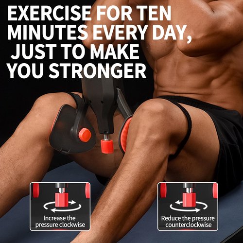 Thigh Master Max Drag 80Lb,Black Exercise Equipment Pelvic Floor Muscle Strengthening Trainer,Fitness Workout Machine Inner Thigh Exerciser for Pelvic,Glute,Leg,Back Gift for Men Women (Black)