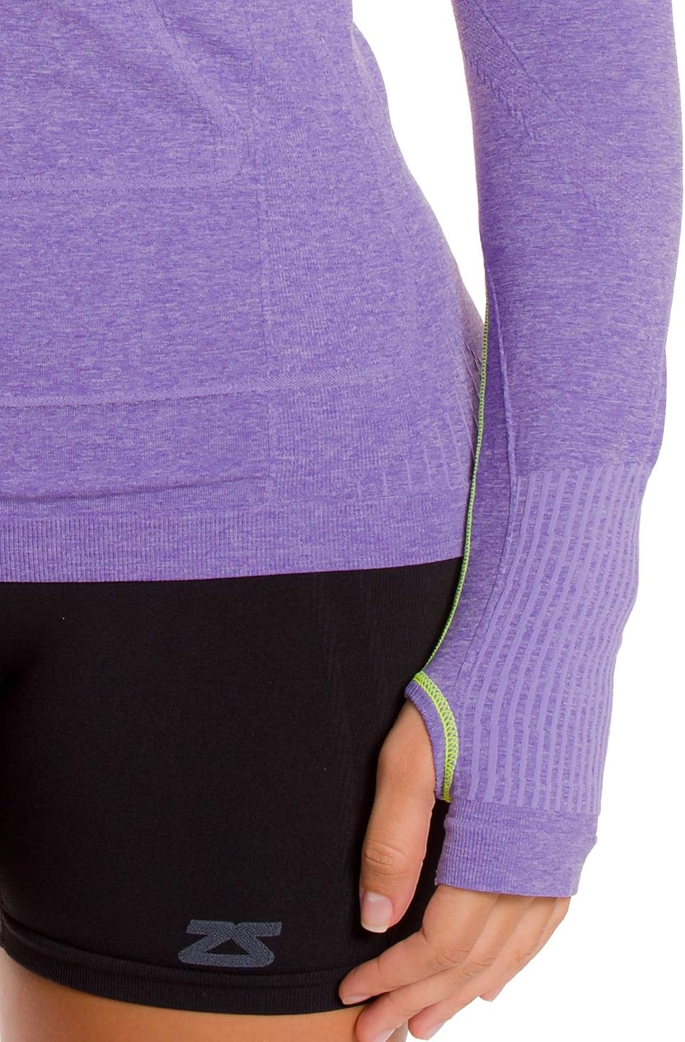 Zensah Women's Run Seamless Long Sleeve Running Shirt