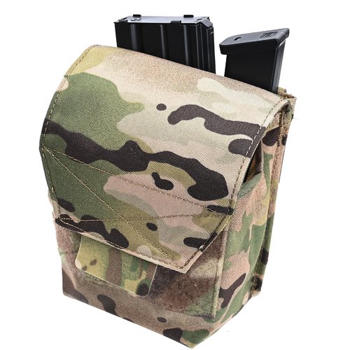 Molle Admin Pouch with Elastic Mag Insert,SABADO Multifunctional GP Pouch Utility Tools Storage,EDC Bag Fit Tactical Vest and Belt