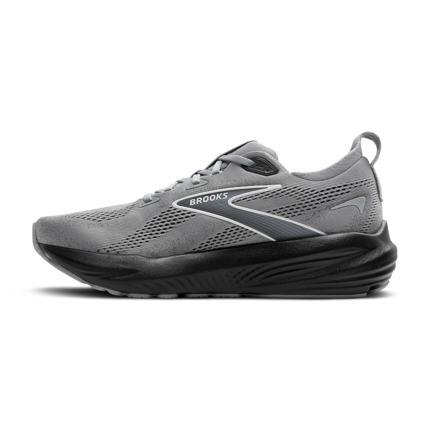 Brooks Men’s Glycerin 22 Neutral Running Shoe - Primer Gray/Ebony/Bluewash - 10 Medium