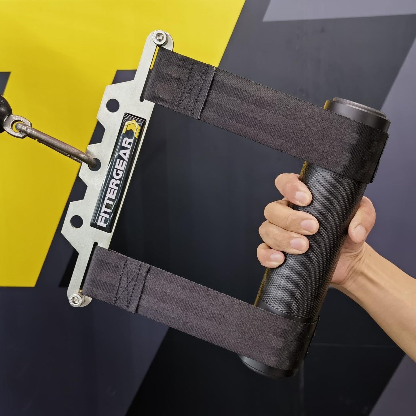 Wrist Wrench Arm Wrestling Training Handle, 2.5'' Thick Armwrestling Trainer for Wrist, Forearm and Grip Strength Workouts, Arm Wrestling Exercise Equipment