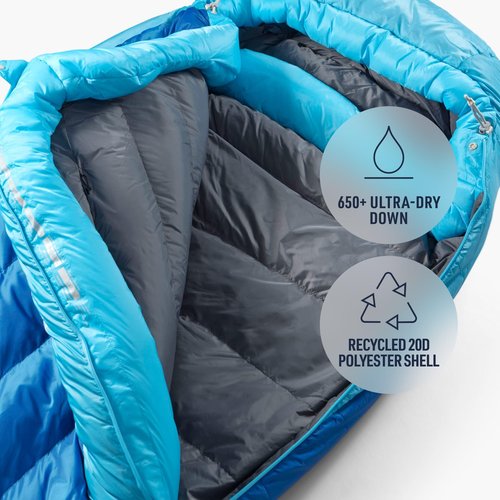 Sea to Summit Trek Down Sleeping Bag, 0-Degree, Regular
