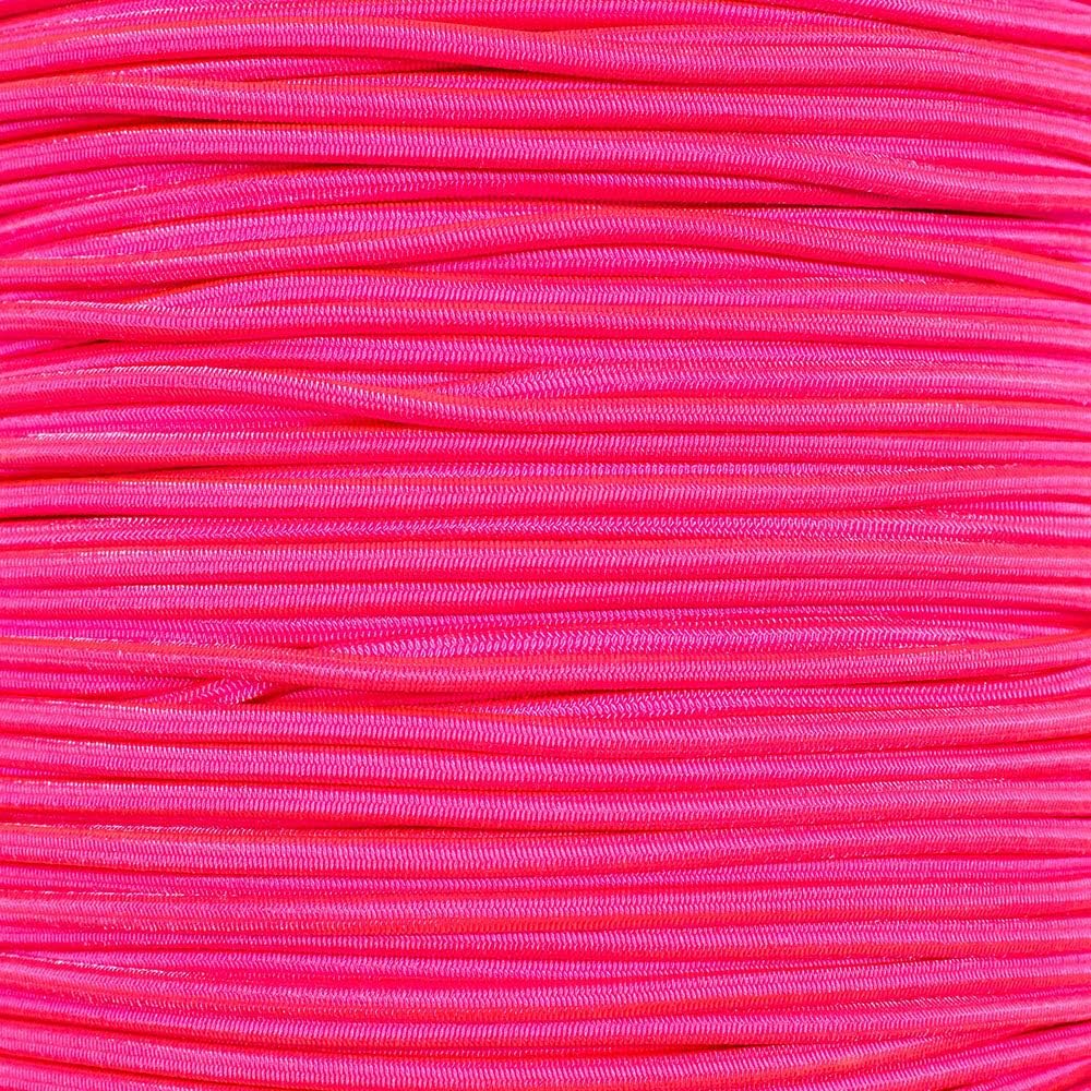Paracord Planet 1/8 Inch Shock Cord – Nylon Bungee Cord for Crafting, Home Improvement, and General Indoor Use