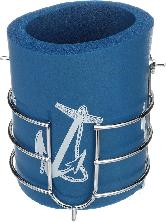 Seachoice Boat Beverage Holder, Thermal Insulator, Chrome Plated Brass