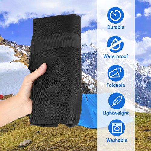 Xxerciz Carry Bag Compatible with King Koil Twin/Queen Air Mattress, Heavy Duty Camping Air Mattresses Storage Bag with Straps, Foldable and Dustproof, Portable Carry Case for Outdoor Travel Camping