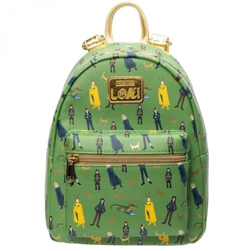 Loungefly Loki Multiverse Variants Mini-Backpack