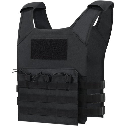 KUIEDIS Kids Tactical Vest,Adjustable Training Protective Outdoor Vest,Suitable for Airsoft Paintball Game Equipment