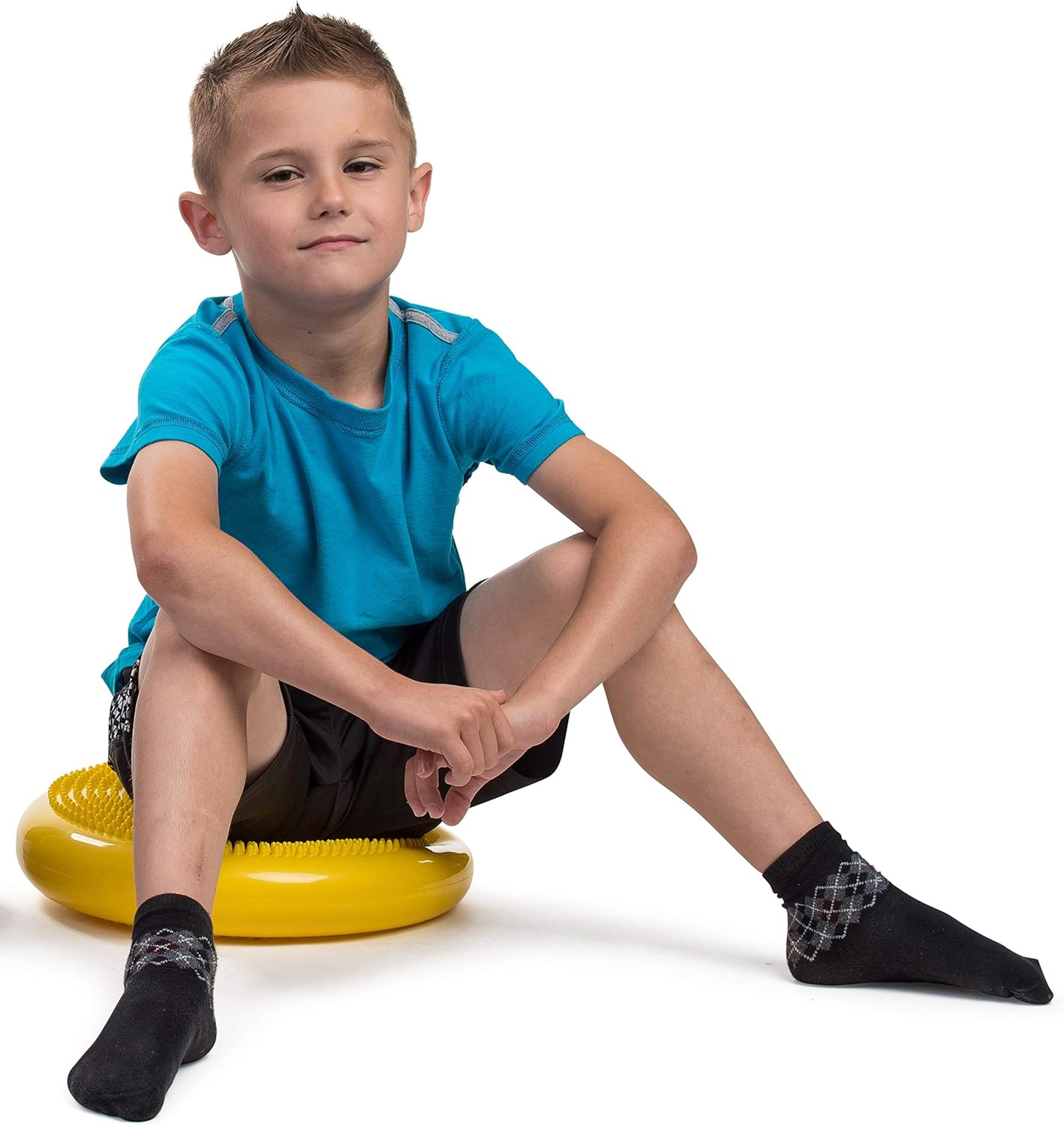 Wobble Cushion Balance Disc for Therapy & Exercise - Sensory Wiggle Seat & Stability Pad